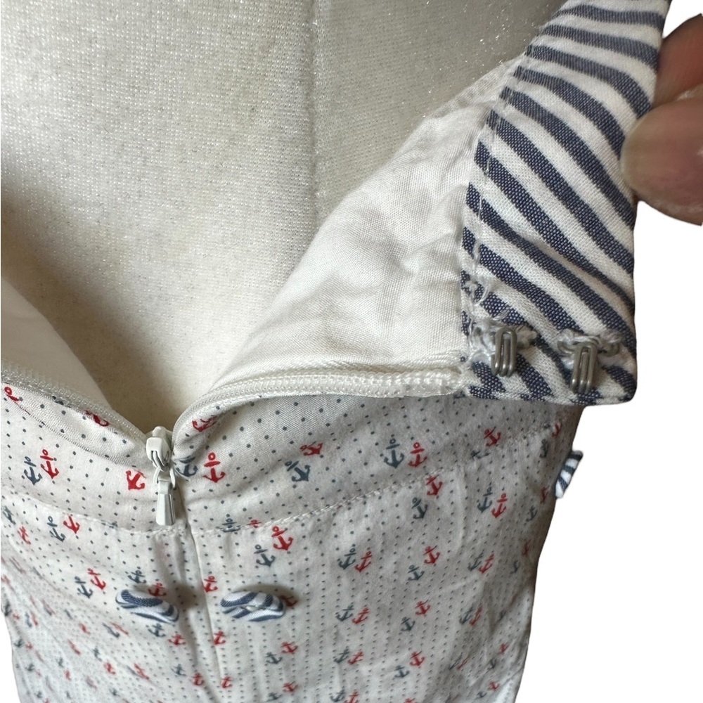 Anthropologie Odille Sailor Nautical Anchor Skirt - Picture 5 of 5